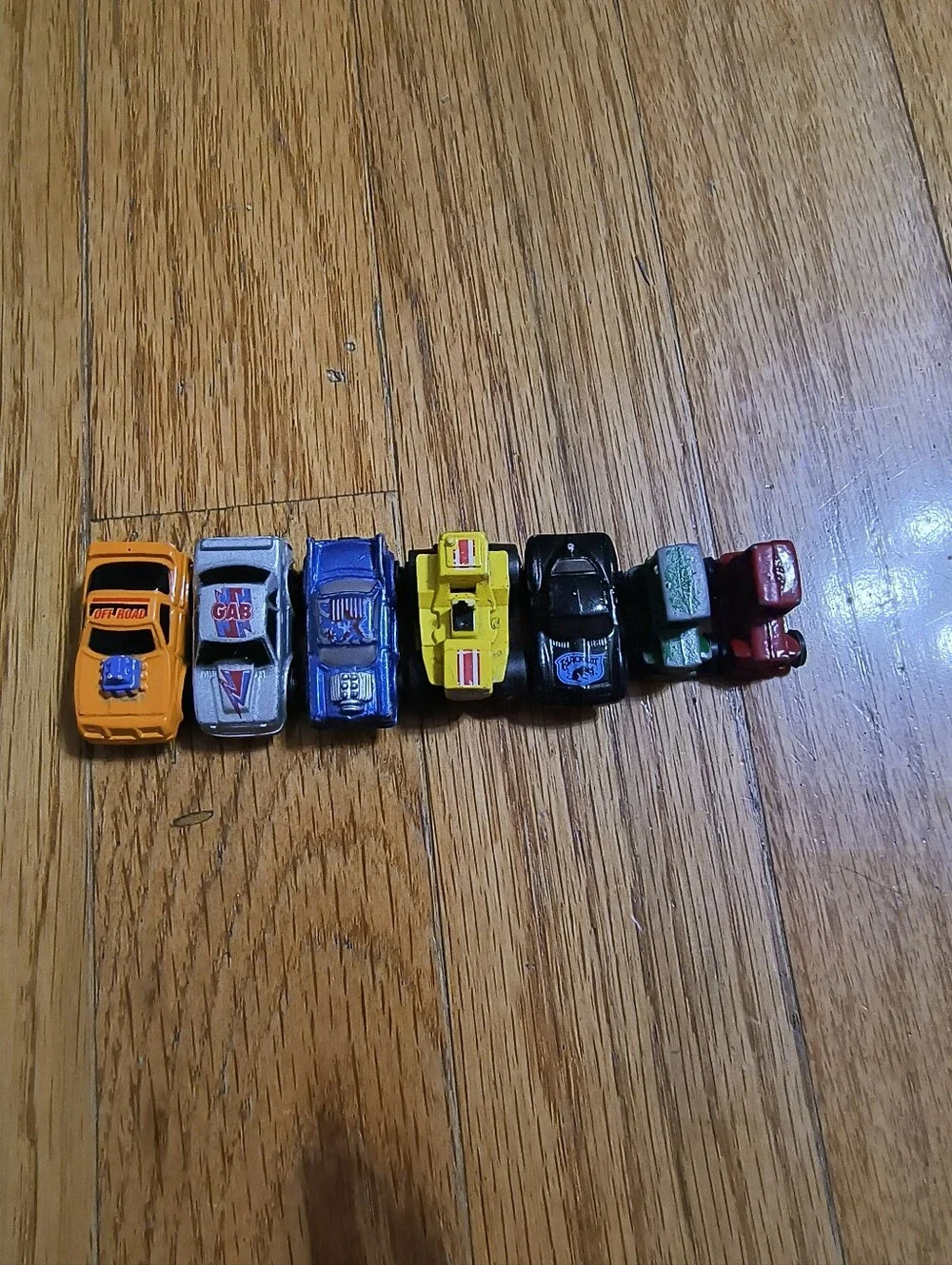 1986 Galoob Micro Machines '64 Chevy Corvette Stingray, and 6 other cars lot